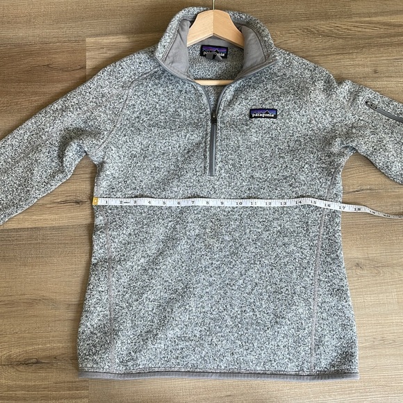Patagonia Women's Better Sweater® 1/4-Zip Fleece in Birch White - Picture 6 of 8